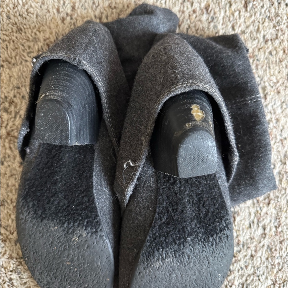 Wool- Like Material Boot - image 4